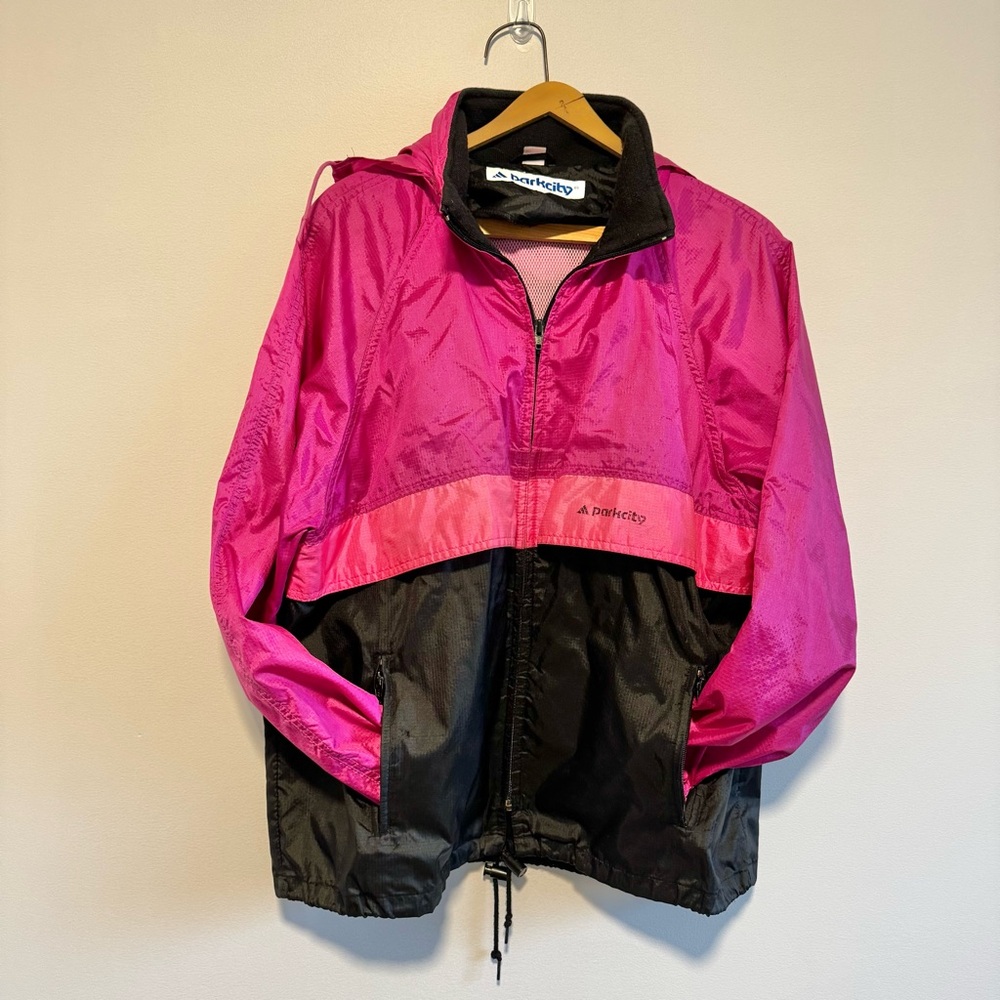 VINTAGE ADIDAS PARK CITY WINDBREAKER